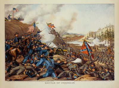 Battle of Franklin by Unbekannt Unbekannt